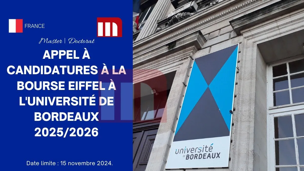 Bourses Eiffel a lUniversite de Bordeaux 20252026