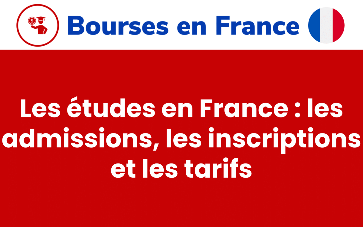 les admissions les inscriptions et les tarifs